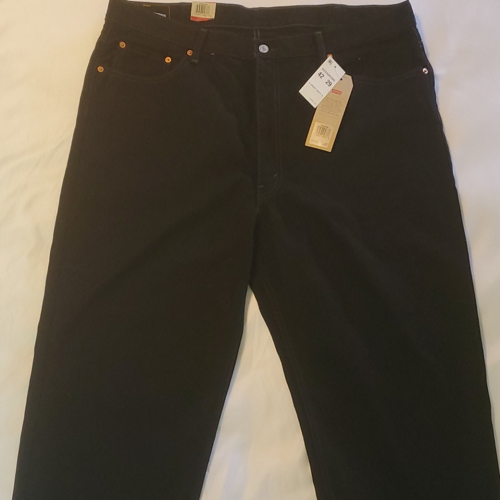 Black Levi's 550 relaxed fit Levi Strauss